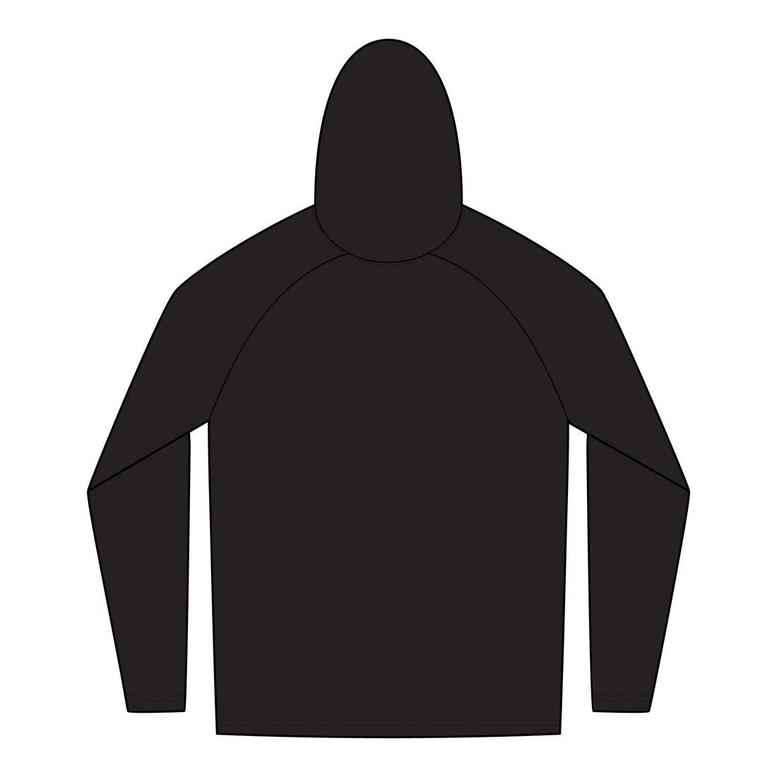 IN-LIGHT / NEW ERA - Lightweight Hoodie (Black)