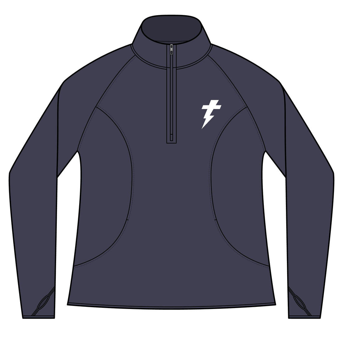 IN LIGHT - Women's Pullover, Embroidered Logo
