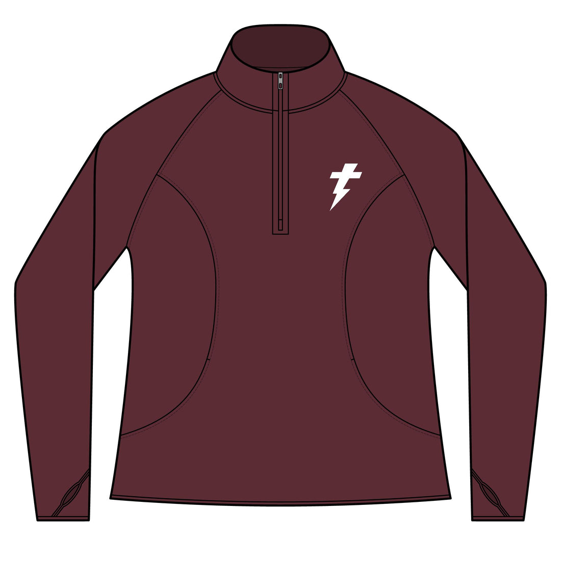 IN LIGHT - Women's Pullover, Embroidered Logo