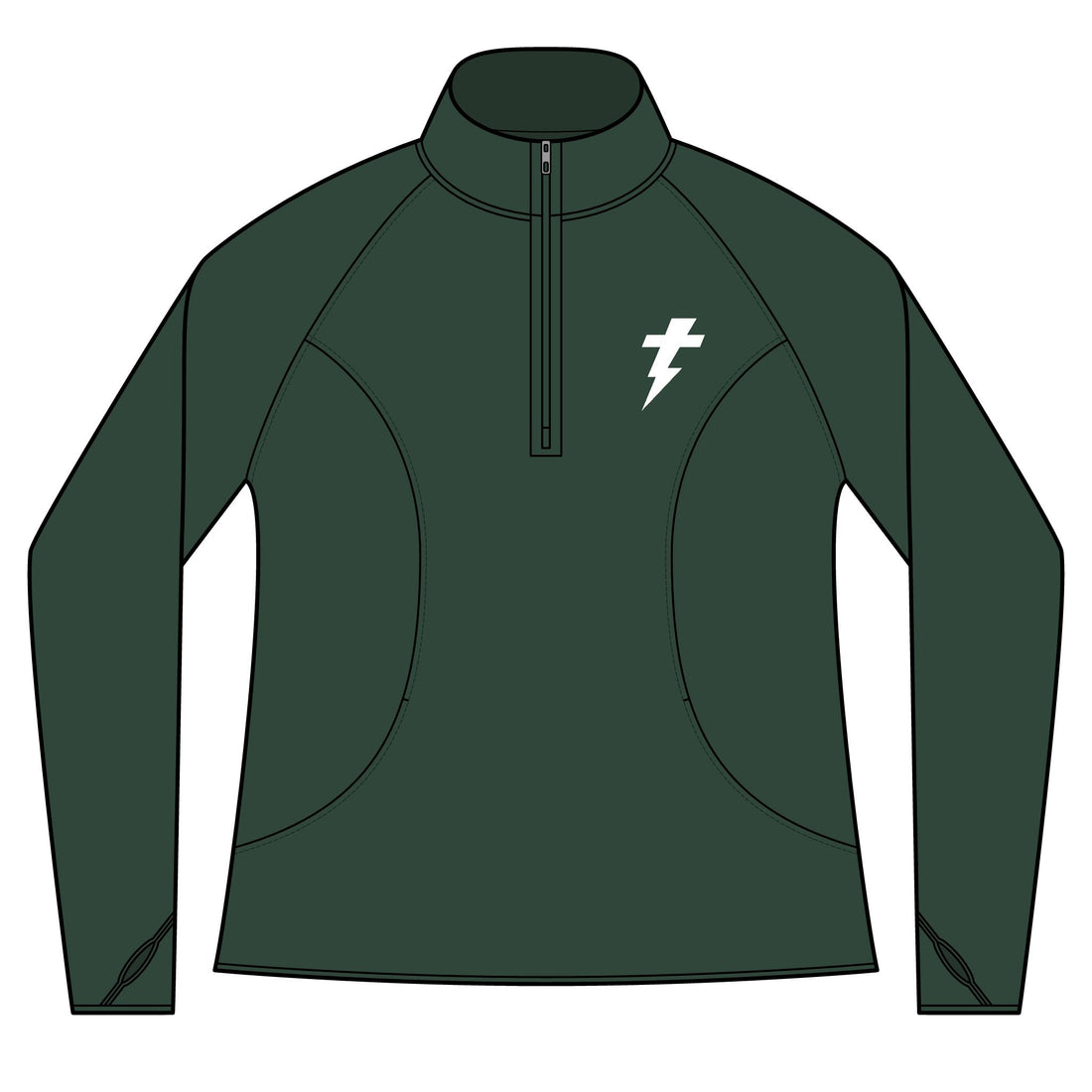 IN LIGHT - Women's Pullover, Embroidered Logo