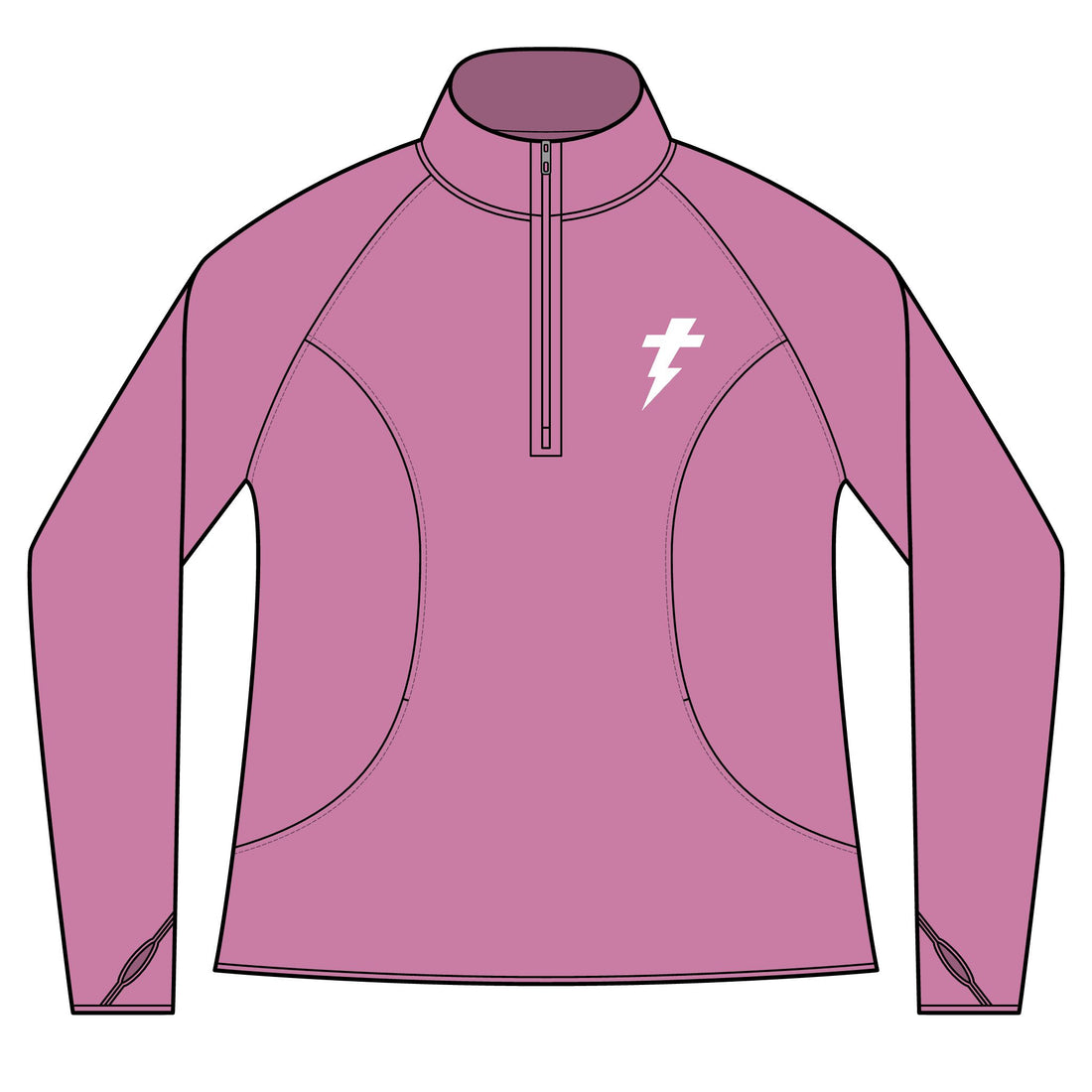 IN LIGHT - Women's Pullover, Embroidered Logo